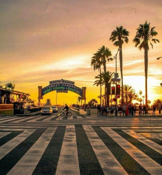 Пирс Санта Моника Лос Анджелес