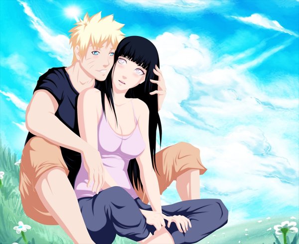 Наруто и Хината любовь