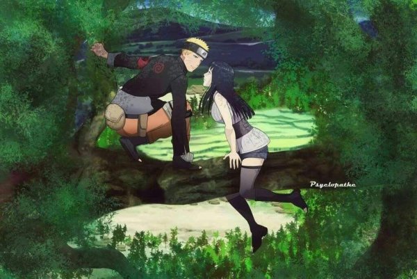 Хината Хьюга 18 и Сакура