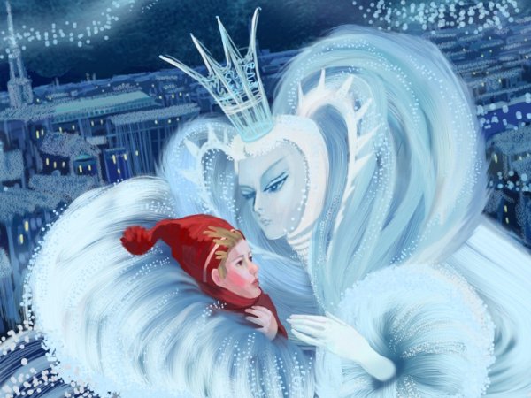 Персонажи снежной королевы Андерсена