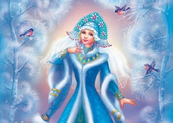 Снегурочка рисунок