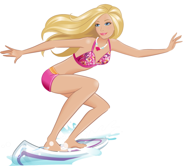 Мультяшные девушки в купальниках