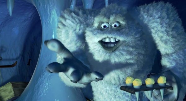 Корпорация монстров Йети с мороженым