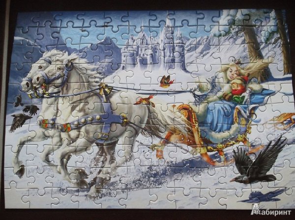 Пазлы к сказке Снежная Королева