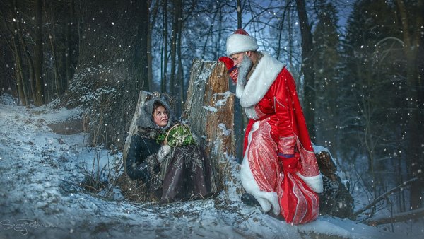 Фотосессия Морозко сказка