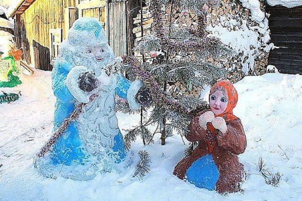 Снежные сказочные персонажи