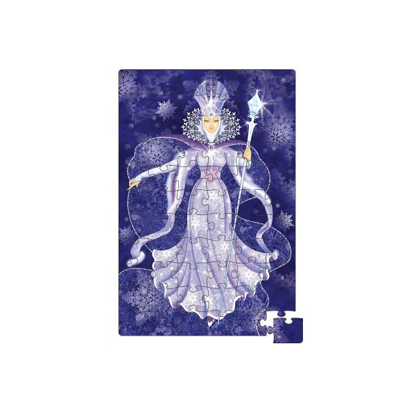 Пазл по снежной Королеве