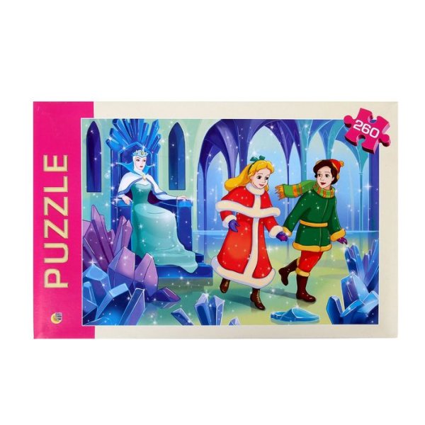 Пазл по снежной Королеве