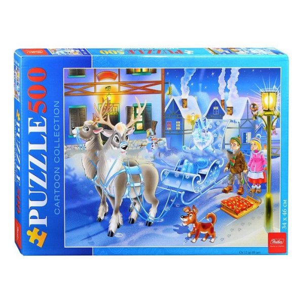 Пазл Hatber cartoons collection Снежная Королева (500пз2_10724), 500 дет.