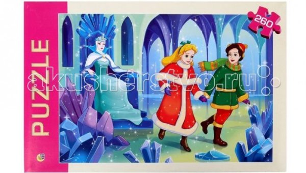 Математические пазлы Снежная Королева