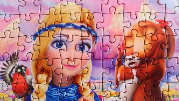 Пазлы Снежная Королева Зазеркалье