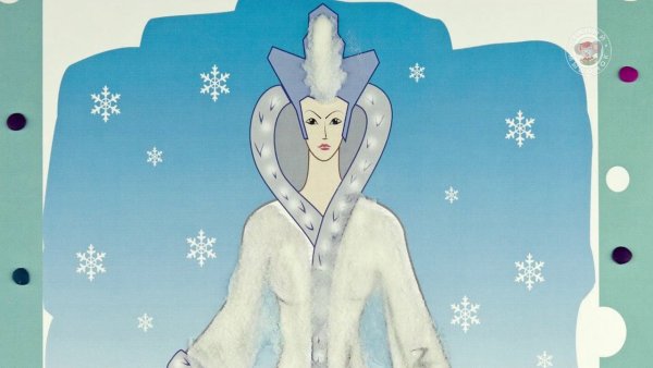 Рисование снежной королевы