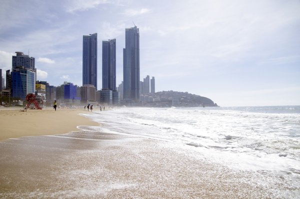 Пусан Корея Haeundae
