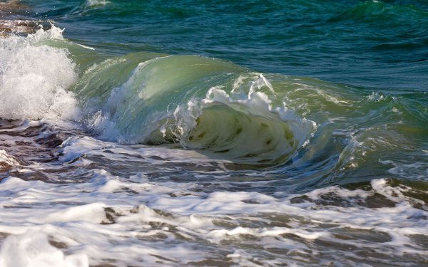 Крым Прибой прозрачная волна