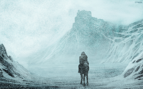 Одинокий Путник в горах