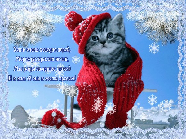 Открытки с зимой