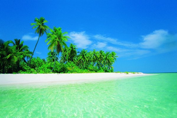 Очень красивый пляж