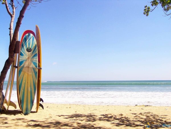 Бали пляж серфинг