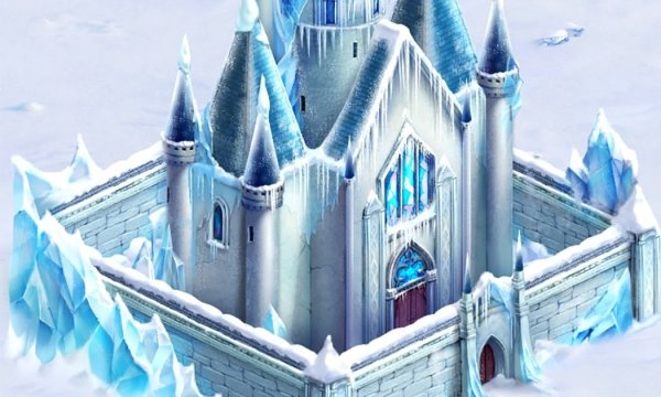 Замок ледяной королевы