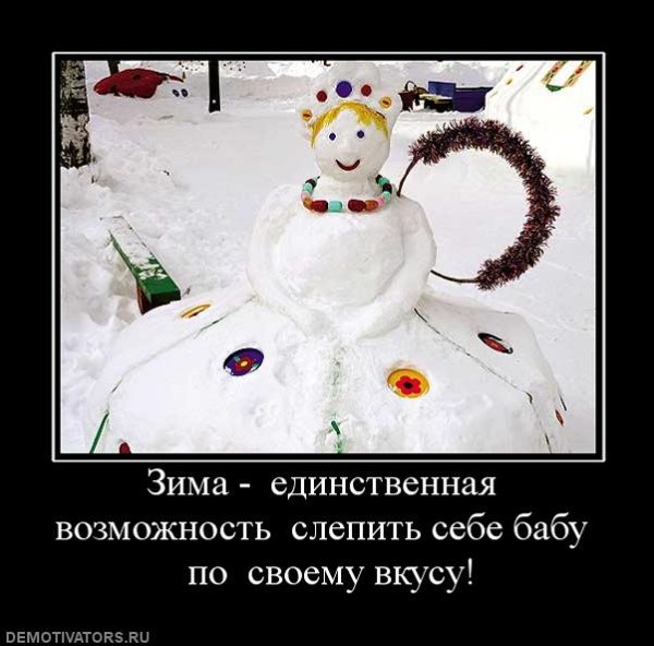 Приколы про зиму