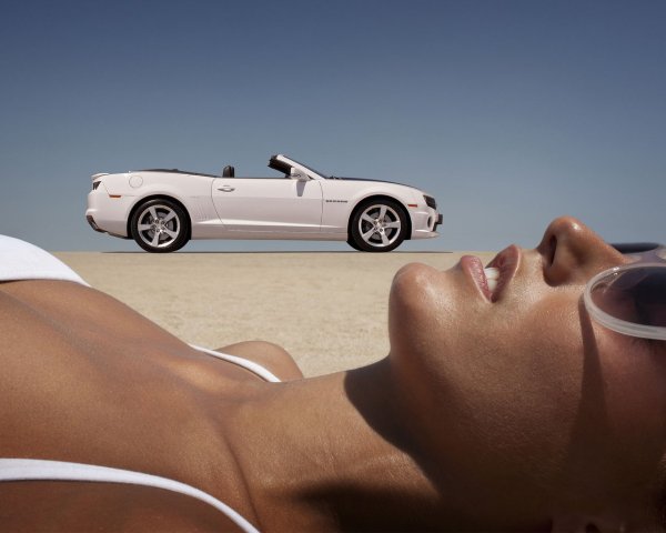 Девушка пляж машина