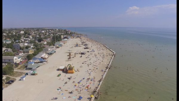 Генический район пляж