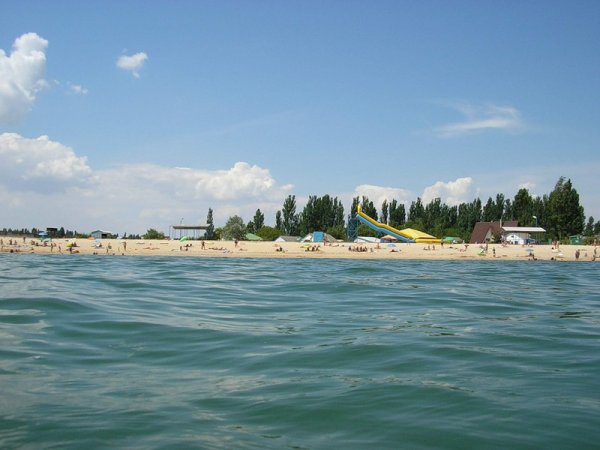 Город Геническ Арабатская стрелка