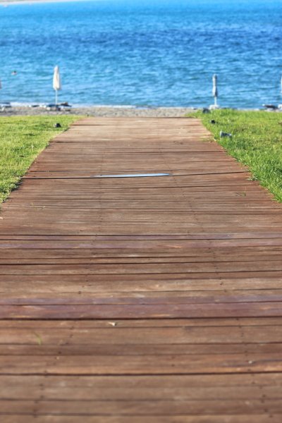 Деревянный помост