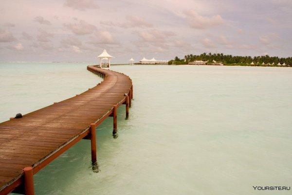 Деревянные Мальдивские мосты