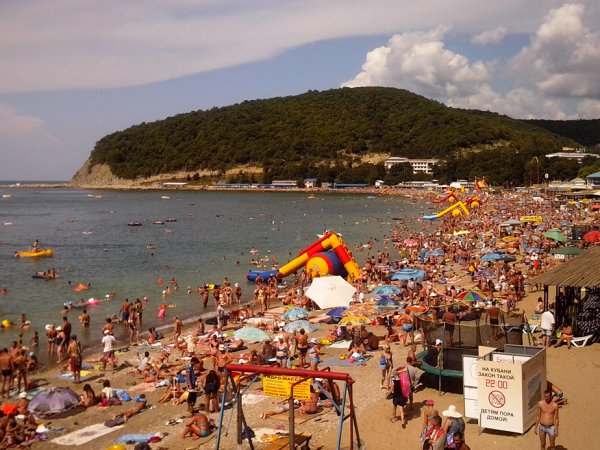 Побережье Краснодарского края Джубга