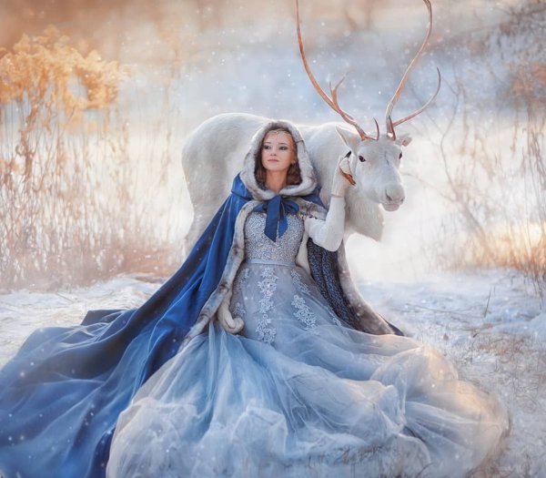 Вдохновение фэнтези зима