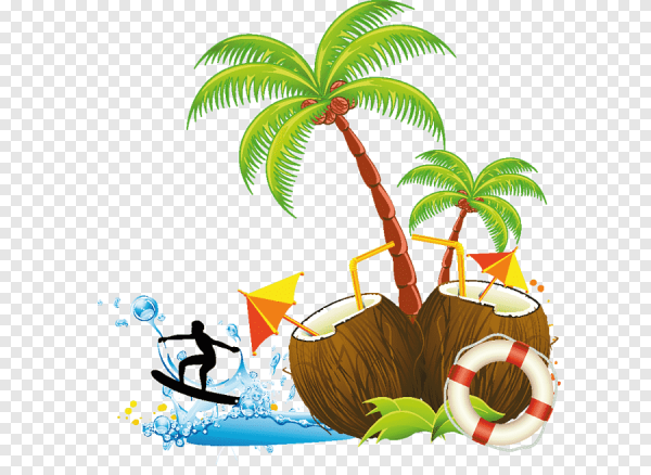 Пляж без фона