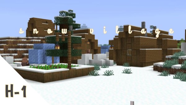 Новая деревня в МАЙНКРАФТЕ 1.14