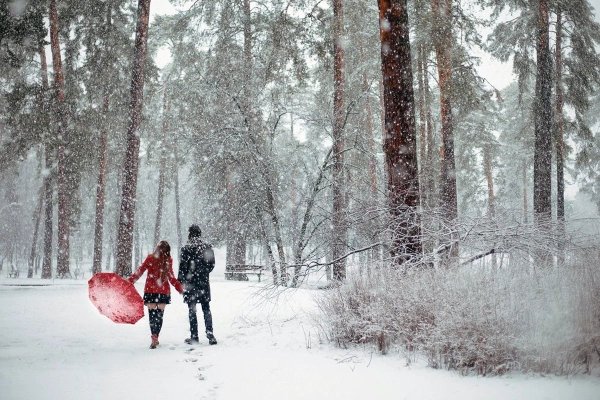 Зима любовь