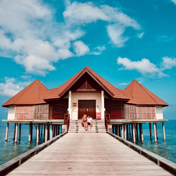 Домик на пляже