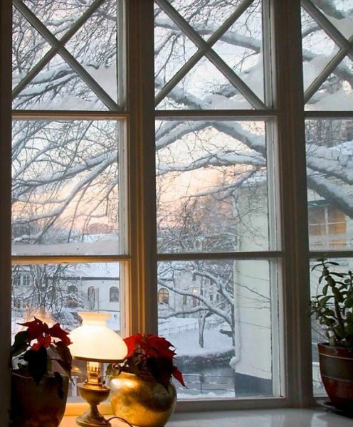 Зимнее окно