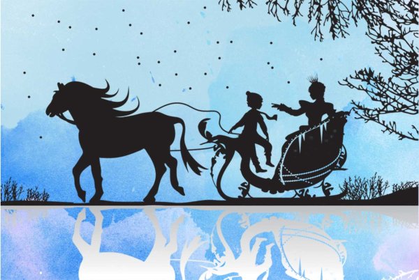 Силуэты сказки Снежная Королева