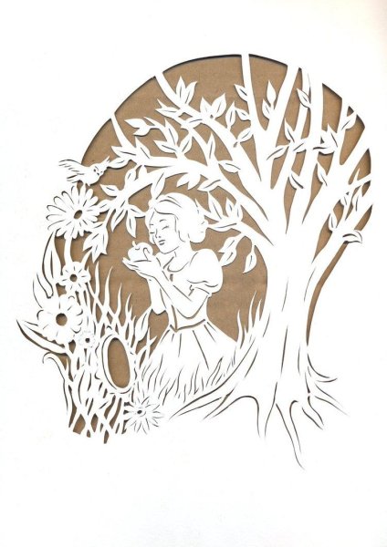 Бумага для вытынанок