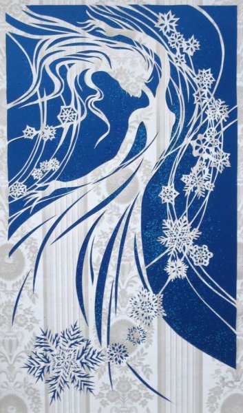 Художественное вырезание из бумаги новый год