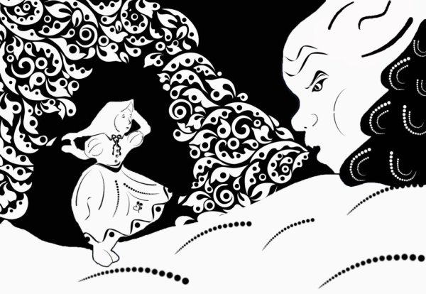 Сказочные вытынанки