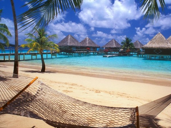 Таити Бора Бора пляж