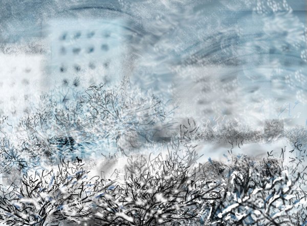 Зимнее окно Графика