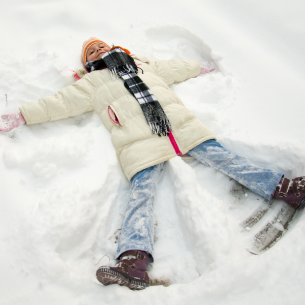 Снежный ангел дети