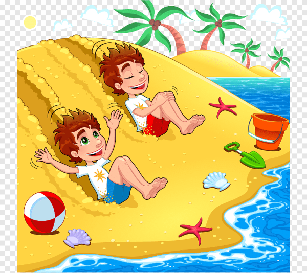 Рисунок отдых на море