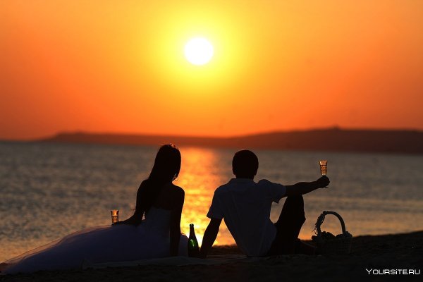 Романтический закат