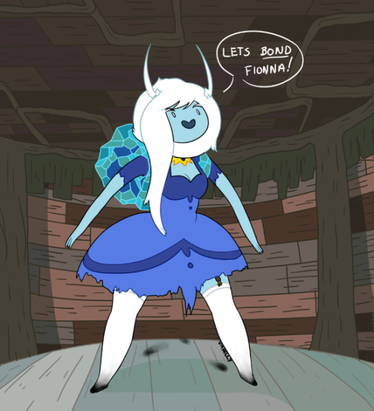 Adventure time Снежная Королева