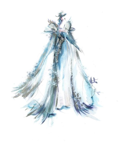 Снежная Королева арт Фрея