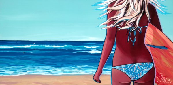 Поп арт пляж