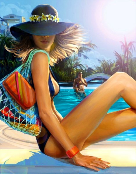 Художник Zhang Weimang