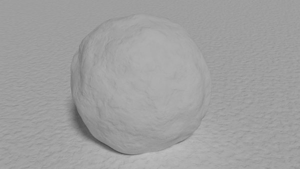 Снежок комок